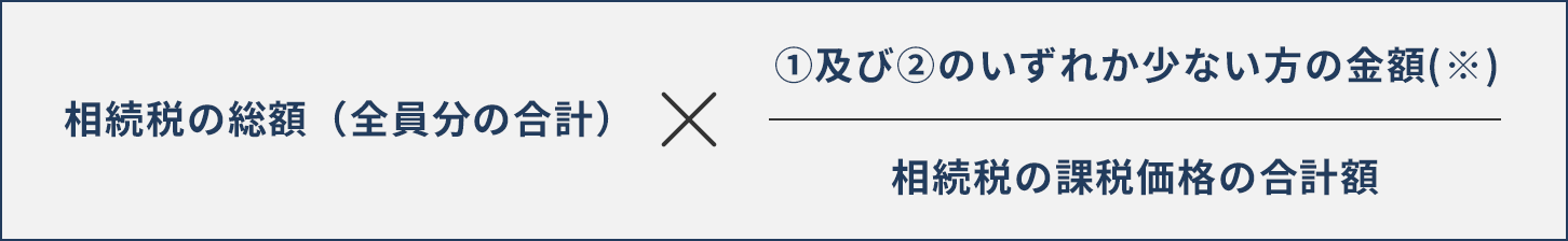 税額軽減の求め方